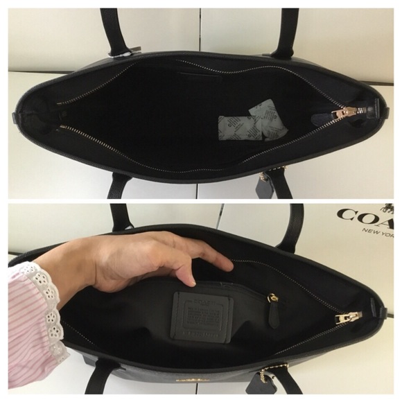 🌷Coach City ZIP Tote Crossgrain Leather NWT. - Picture 4 of 8